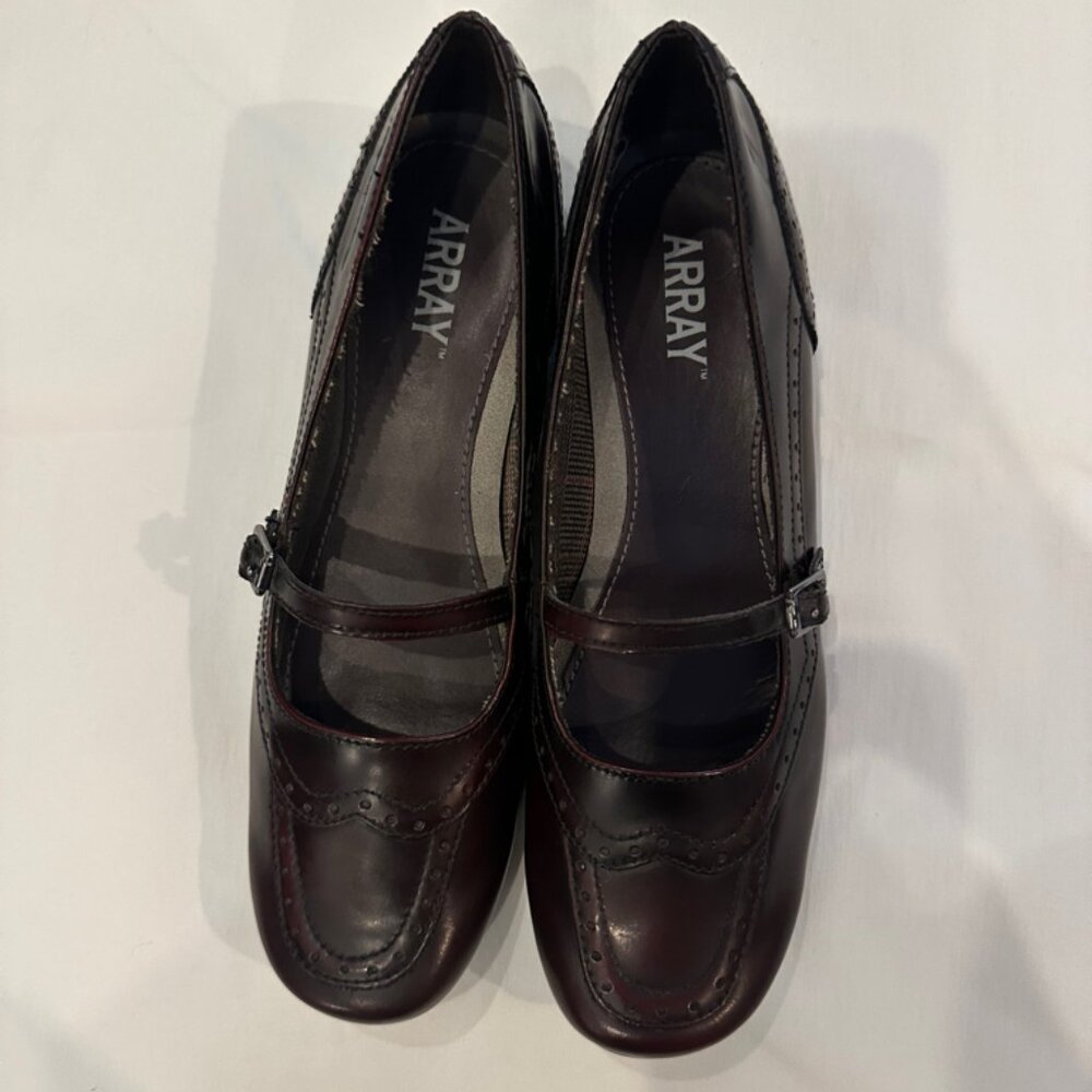 Array Mary Jane Flats Size 9 Narrow